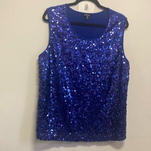 HOLIDAY/GEORGE SEQUIN TOPPER